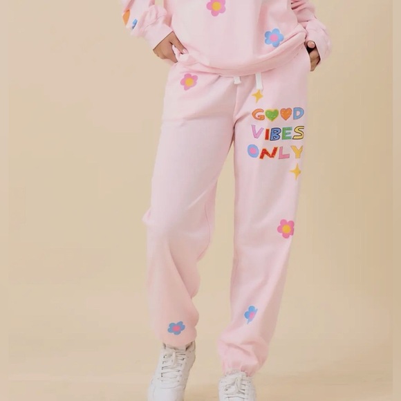 Pants - Good Vibes Only Joggers